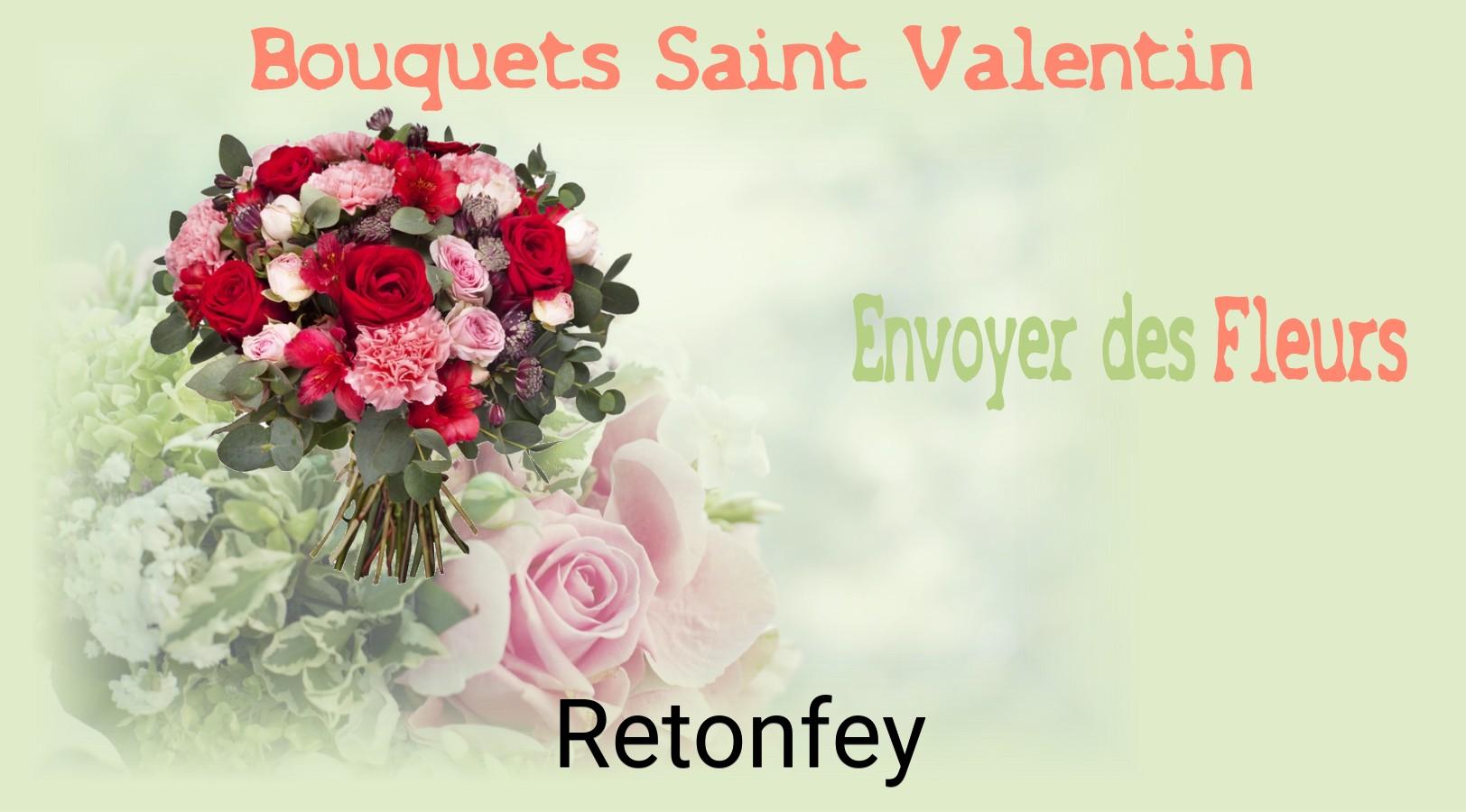 Roses de Saint-Valentin livrées à Retonfey